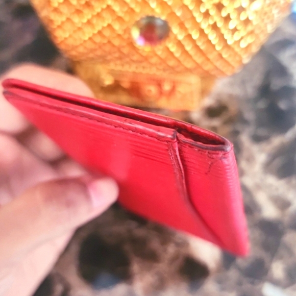 LV Louis Vuitton Epi Card Case - Picture 4 of 5